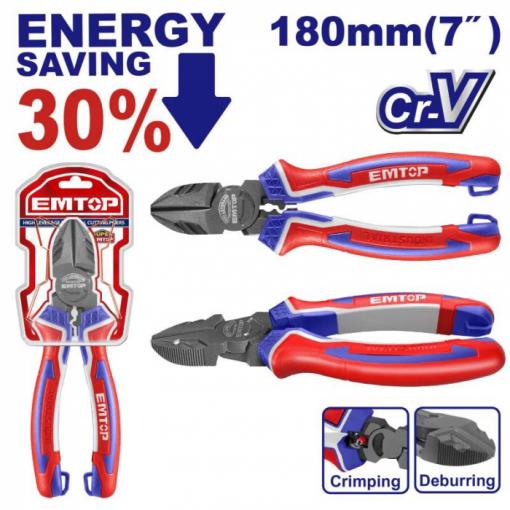 Kleště štípací boční 180 mm (úspora síly 30%)