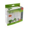LED žárovka E14 C35 svíčková, 230 V / 6 W, denní bílá 4200 K, Trixline, 3 ks