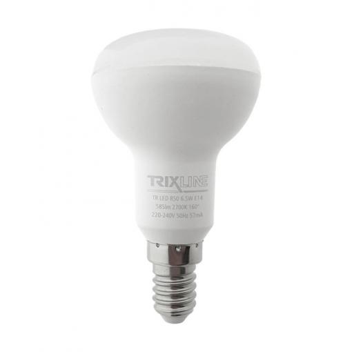 LED žárovka E14 R50 Trixline, 6,5 W, teplá bílá 2700 K