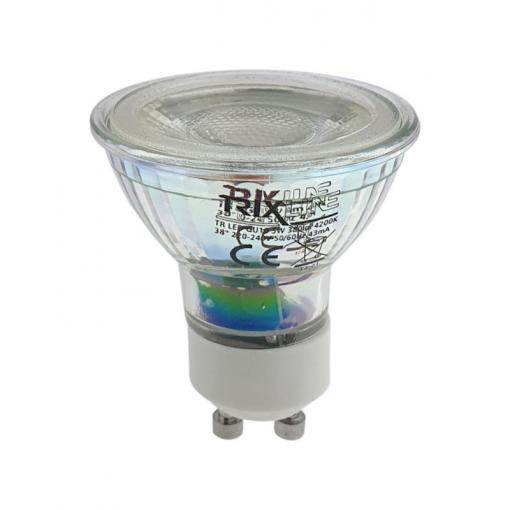 LED žárovka Trixline 5 W / 230 V, GU10, 4200 K, 380 lm