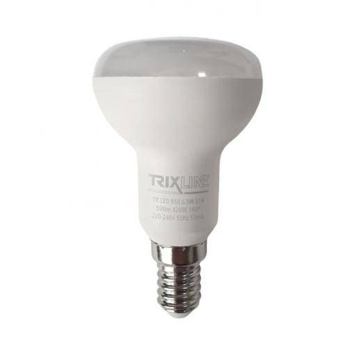 LED žárovka E14 R50, 6,5 W, 230 V, denní bílá 4200 K