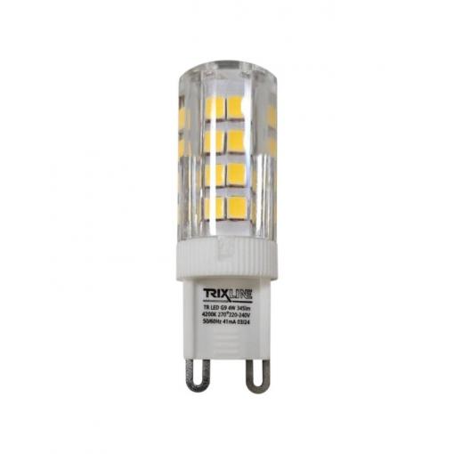 LED žárovka G9 Trixline, 4 W, 230 V AC, 4200 K, neutrální bílá