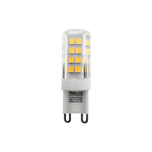 LED žárovka G9 Trixline, 4 W, 230 V AC, 2700 K, teplá bílá