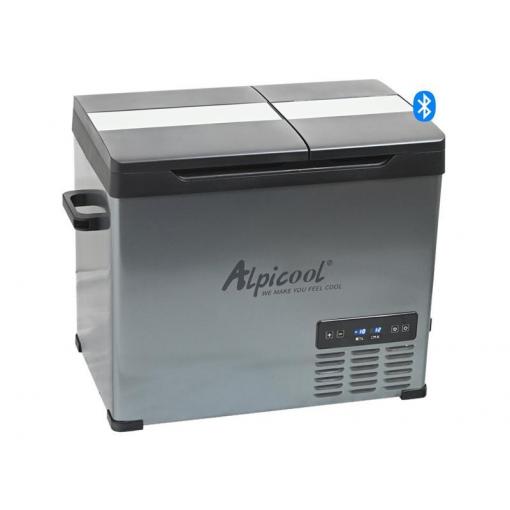 Autochladnička ALPICOOL 07088 Silver Dual 40l
