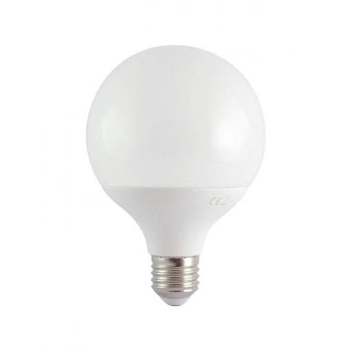 LED žárovka Trixline 15 W, G95, E27, 2700 K, teplá bílá