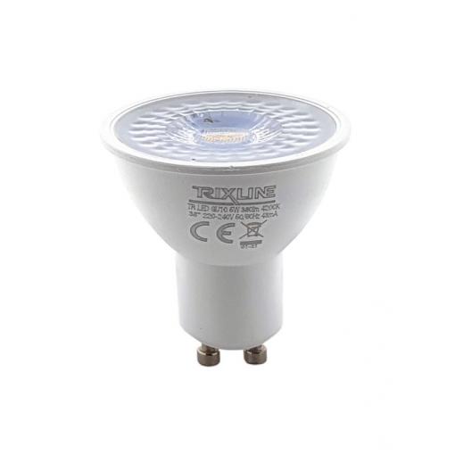 LED žárovka Trixline 5W/230V GU10, denní bílá 4200K