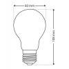 LED žárovka E27 Filament 13 W, 230 V, teplá bílá 2700 K, Trixline
