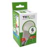 LED žárovka E27 A60 Trixline, 6 W, 230 V, teplá bílá 4200 K