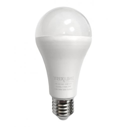 LED žárovka E27 A65 Trixline, 230 V / 18 W, teplá bílá 2700 K