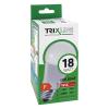 LED žárovka E27 A65 Trixline, 18 W, 230 V, denní bílá 4200 K