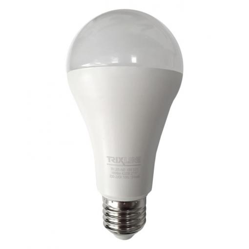 LED žárovka E27 A65 Trixline, 18 W, 230 V, denní bílá 4200 K