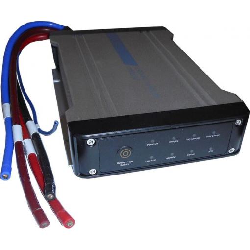 DC-DC nabíječka Carspa DCDS40 v.2, 12 V / 40 A se vstupem pro solární panely