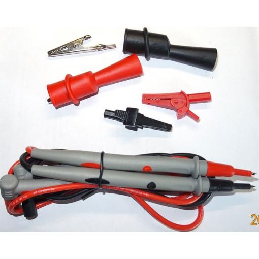 Měřící kabely 1 kV CAT III, 100 cm, 2 mm², 20 A