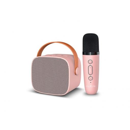 Karaoke set MAXLIFE MXKS-100 Pink