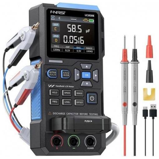 LCR metr a tester součástek FNIRSI LC1020E.