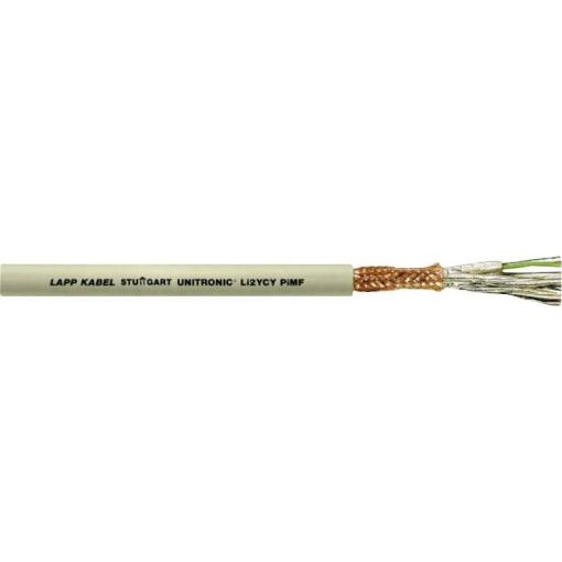 LAPP 34062/100 datový kabel UNITRONIC® Li2YCY PiMF 4 x 2 x 0.5 mm² šedá 100 m