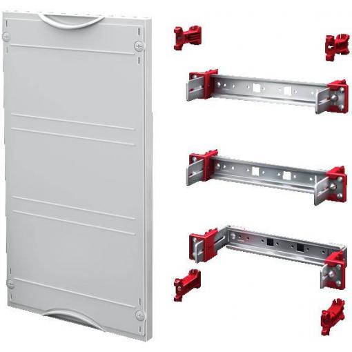 Rittal SV 9666.190 přístrojová lišta - modul ocelový plech šedobílá (RAL 7035) (š x v) 250 mm x 600 mm 1 ks