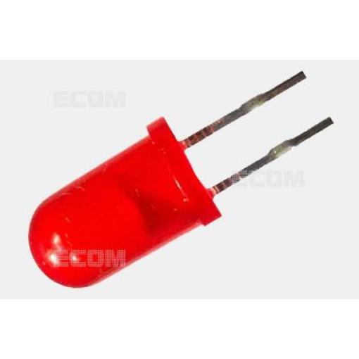 LED dioda FYL-8013ED1B, oranžová 625 nm, 30 mcd, 8 mm