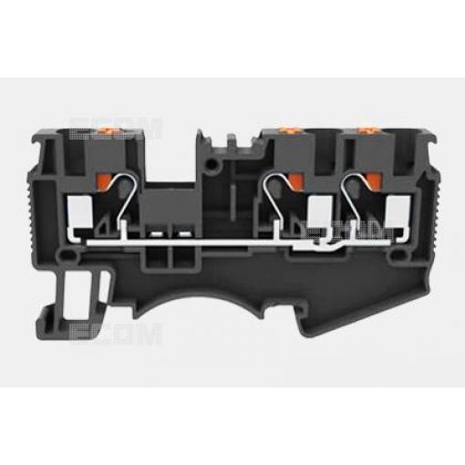 Svorka na DIN lištu DS4-TW-01P-13-00Z(H), černá