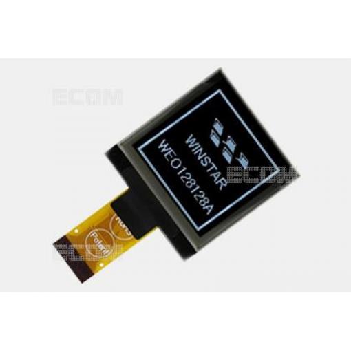 OLED grafický displej WEO128128AWPP3N00000, 128×128, bílý, 3 V