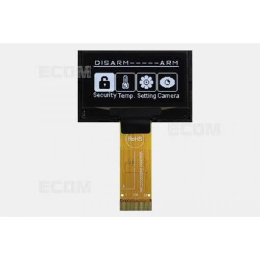 OLED displej WEO012864AWPP3N00000, 128×64, bílý, 3 V