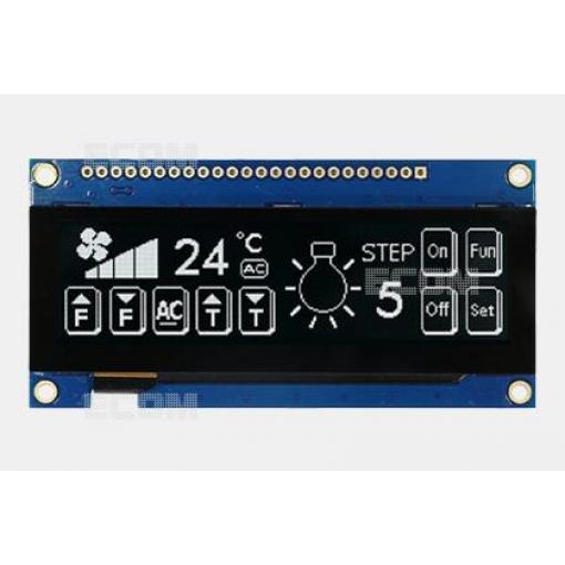 OLED grafický displej WEN025664BWAP3N, 256×64, bílý, 3 V