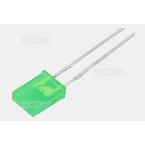 LED dioda zelená FYL-25A3GD1A, 570 nm, 15 mcd, 130°