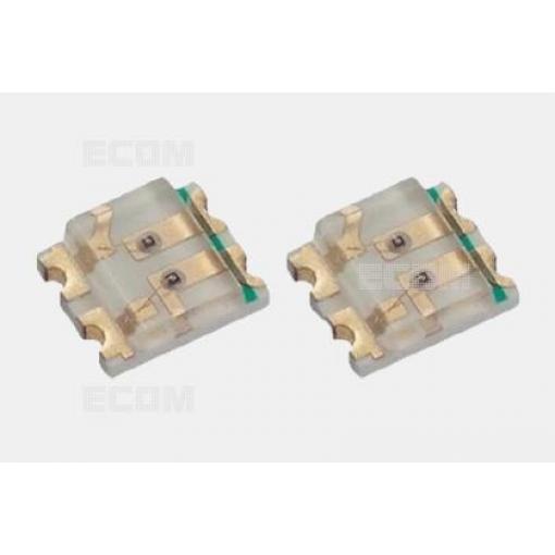 LED dioda SMD LEDS-FYLS-0802URC, červená, 360 mcd, 0802
