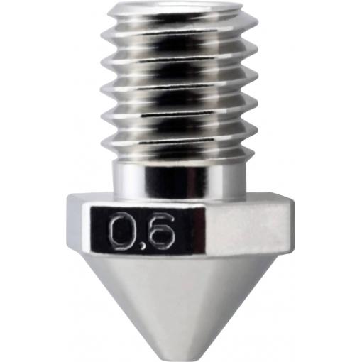Micro-Swiss tryska pro 3D tiskárnu Vhodné pro 3D tiskárnu: FlashForge Guider 3, FlashForge Guider 3 Plus	 0.6mm Brass Plated Wear Resistant Nozzle M2610-06