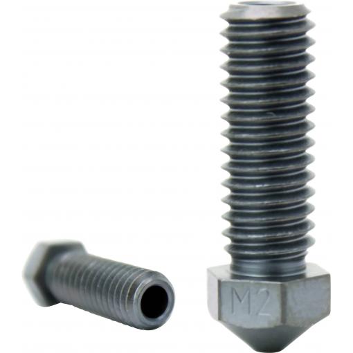 Micro-Swiss tryska pro 3D tiskárnu 0.8mm M2 Hardened High Speed Steel High Flow 2.85mm Nozzle M2501-08