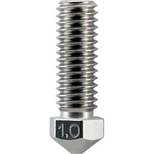 Micro-Swiss tryska pro 3D tiskárnu 1.0mm Plated Wear Resistant High Flow Volcano Compatible 2.85mm Nozzles M2556-10