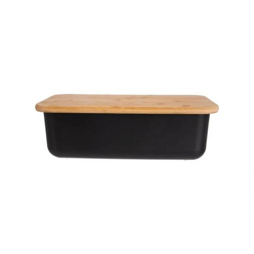 Chlebník ORION Black 40x23x13cm