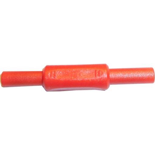 Spojka pro banánek červená, 4 mm