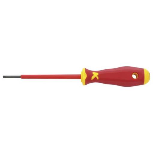 Klauke VDE šroubovák pro šrouby Microstix Šířka čepele: 4 mm Délka dříku: 100 mm