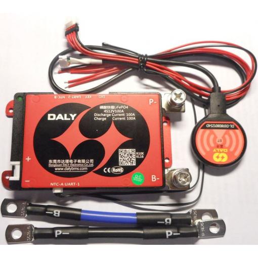 BMS Daly J24K3 4S12V100A, LiFePO4, Bluetooth