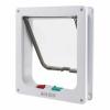 Dvířka pro kočku s 4 režimy, ABS plast, 25 × 28 cm