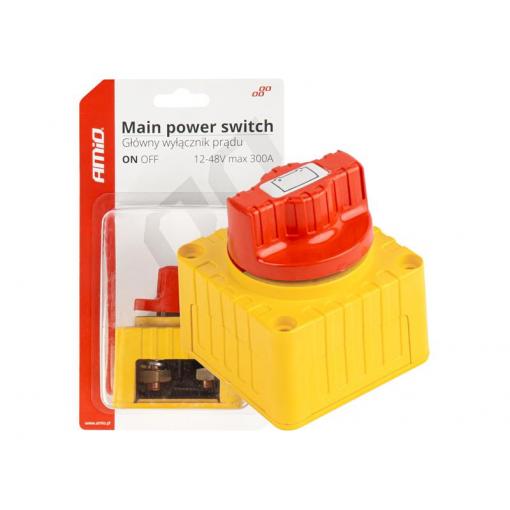 Bateriový odpojovač 12-48V max.300A AMIO-03839