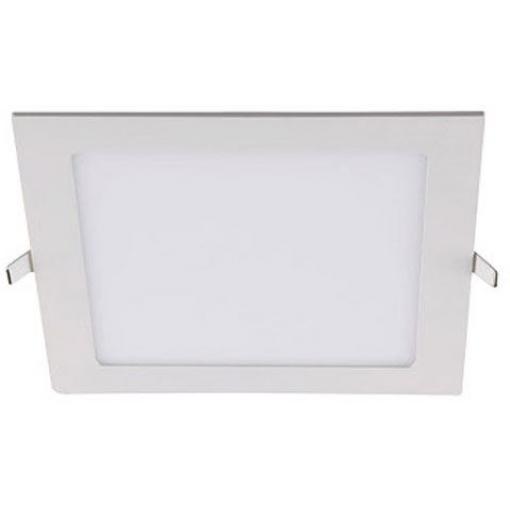 Podhledové LED svítidlo 12 W, 168 × 168 mm, 4000 K, vestavné, bílé
