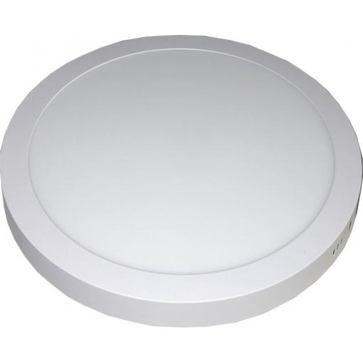 Podhledové LED svítidlo 30 W, 300 mm, 4000 K, přisazené, bílé