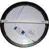 Podhledové LED svítidlo 30 W, 300 mm, 6500 K, přisazené, černé