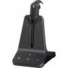 Yealink WH63 E2 UC Headset do uší (In Ear) DECT černá Redukce šumu mikrofonu dotykové ovládání telefon
