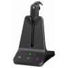 Yealink WH63 E2 UC Headset do uší (In Ear) DECT černá Redukce šumu mikrofonu dotykové ovládání telefon