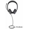 Yealink UH48 Dual UC USB-C/A Headset otevřená (On Ear) kabelová černá telefon