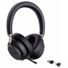 Yealink BH 76 Plus UC Black Headset otevřená (On Ear) Bluetooth® černá Potlačení hluku telefon
