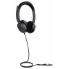 Yealink UH48 Dual Teams USB-C/A Headset otevřená (On Ear) kabelová černá telefon