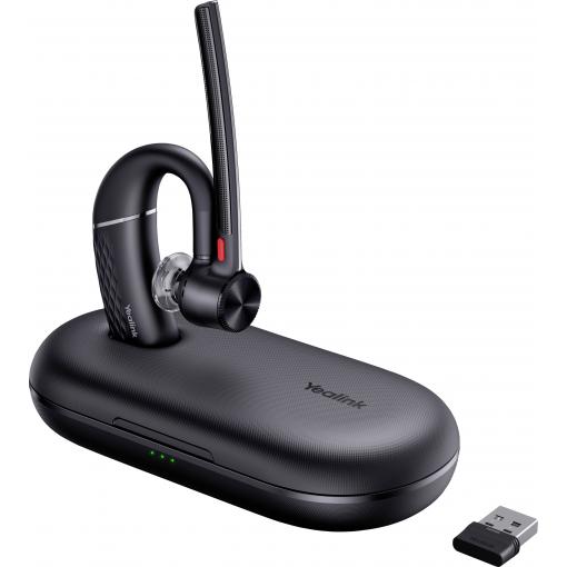 Yealink BH 71 Pro USB-C/A Headset do uší (In Ear) Bluetooth® černá Nabíjecí pouzdro telefon