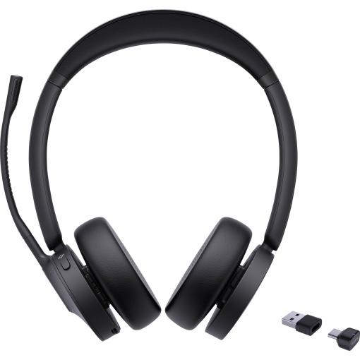 Yealink BH 70 Dual UC USB-C/A Headset otevřená (On Ear) Bluetooth® černá telefon
