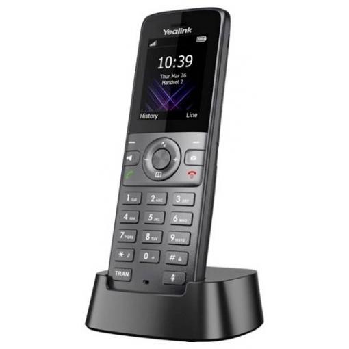 Yealink W74H DECT DECT přenosný telefon handsfree, kompatibilní s naslouchadly barevný displej vícebarevná