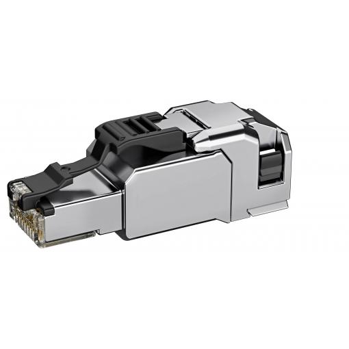 Telegärtner 100035951, RJ45 konektor, zástrčka, stříbrná, 1 ks