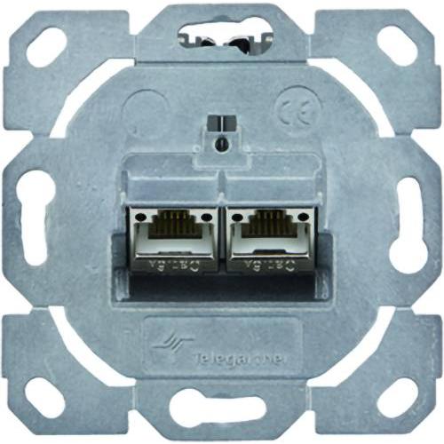 Telegärtner síťová zásuvka upevnění pomocí šroubů, pod omítku panel CAT 6A
